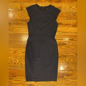 Banana Republic Dark Blue Sheath Dress - 6 Tall